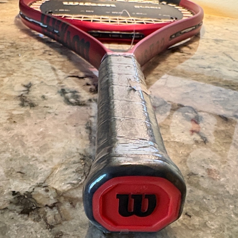 Wilson Youth Tennis Racket - Red/Black - Picture 8 of 10